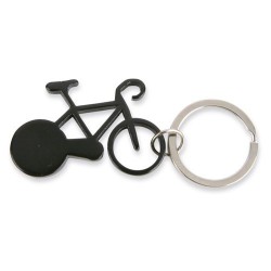 Llavero Aluminio Bike Negro