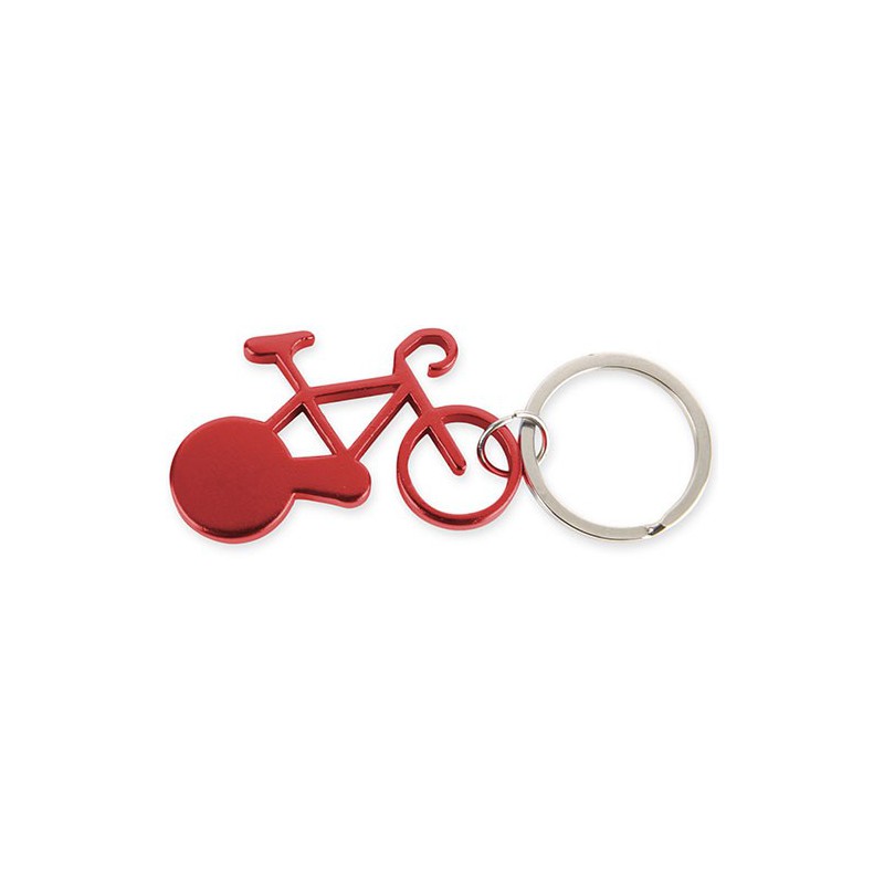 Llavero Aluminio Bike Rojo