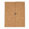 Carpeta Con Bloc Corcho Natural