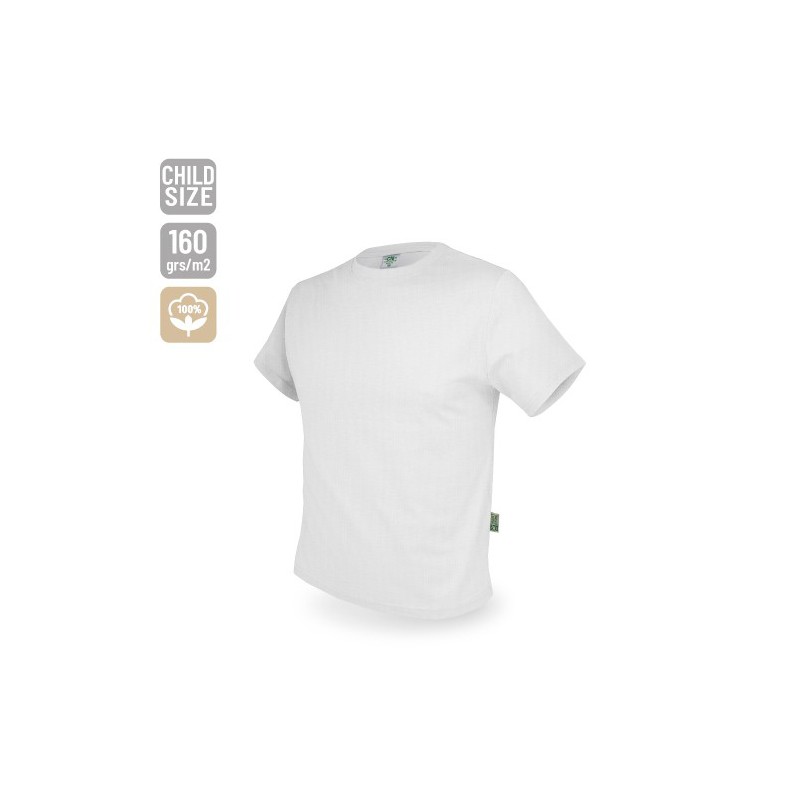 CAMISETA DE ALGODÓN 2-3 160G NATUR