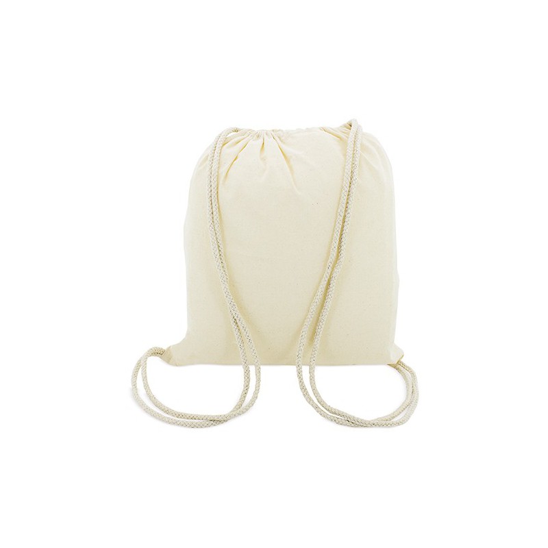 Bolsa Mochila Crudo Algodon