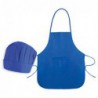 Set Delantal Y Gorro Infant Nwroyal