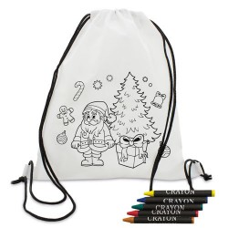 Mochila Infantil Con Ceras Nwchristmas