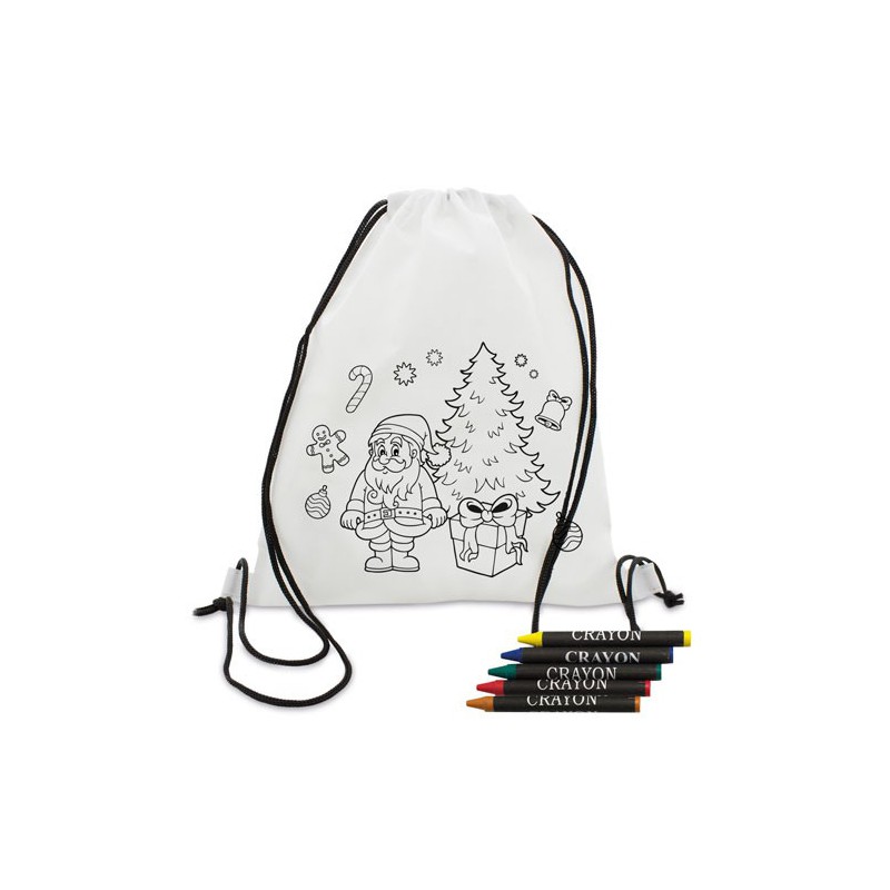 Mochila Infantil Con Ceras Nwchristmas