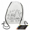 Mochila Infantil Con Ceras Nwchristmas