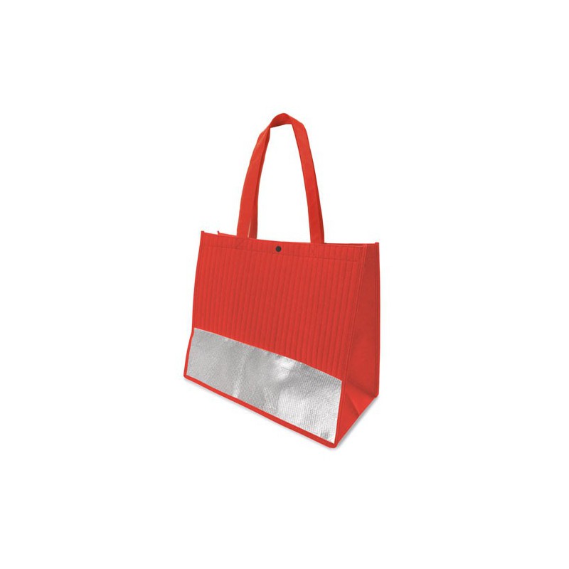 Bolsa Lafayette Rojo-Plata