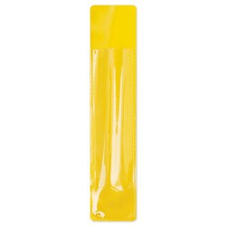 Funda Boligrafo Pvc Amarillo