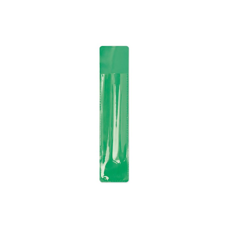 Funda Boligrafo Pvc Verde