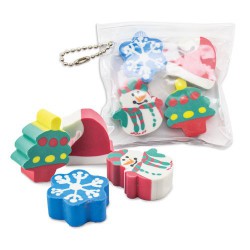 Set Gomas Navideñas Hal 1 Pack