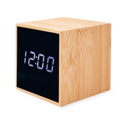 Reloj Despertador Con Alarma Y Temperatura Natur