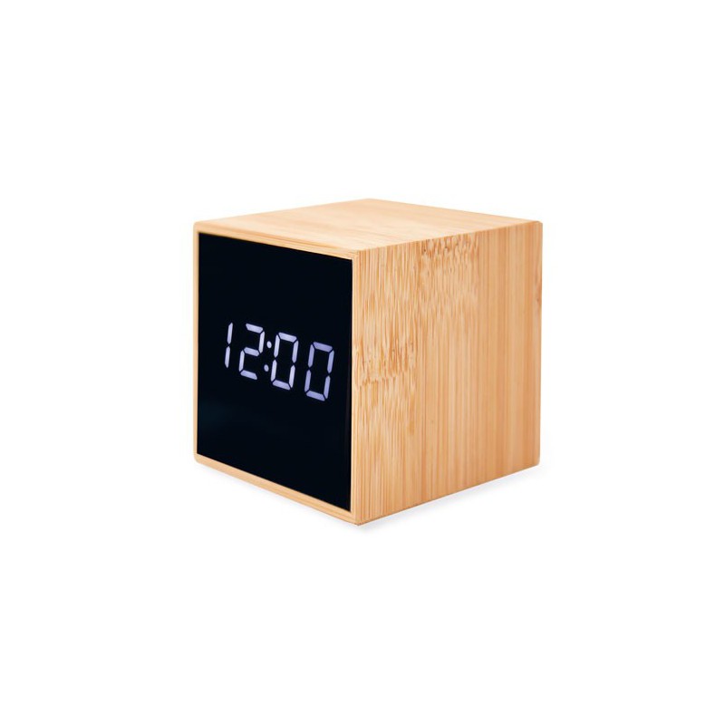 Reloj Despertador Con Alarma Y Temperatura Natur