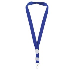 Lanyard Ajustable Azul