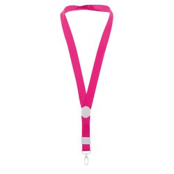 Lanyard Ajustable Fucsia