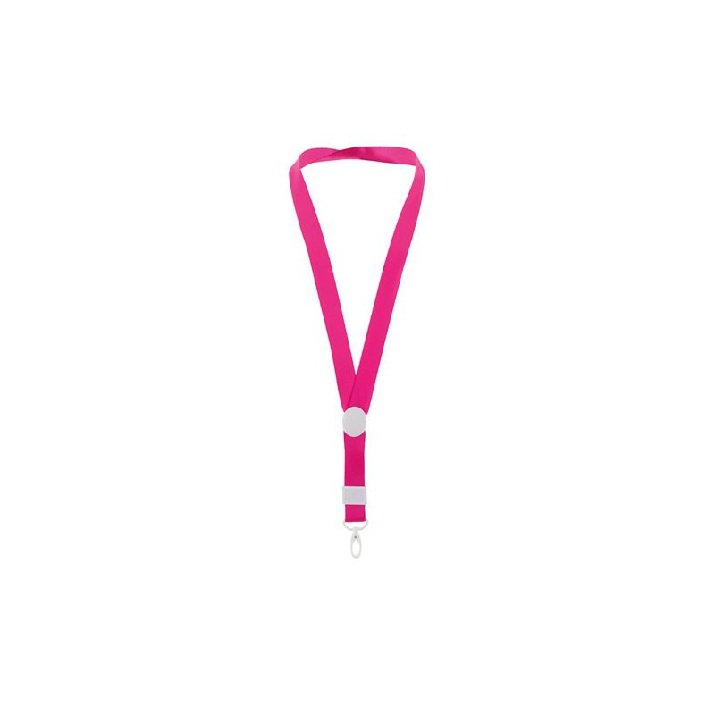 Lanyard Ajustable Fucsia