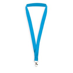 Lanyard Metalico Azul Medio