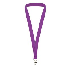 Lanyard Metalico Lila