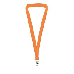 Lanyard Metalico Naranja