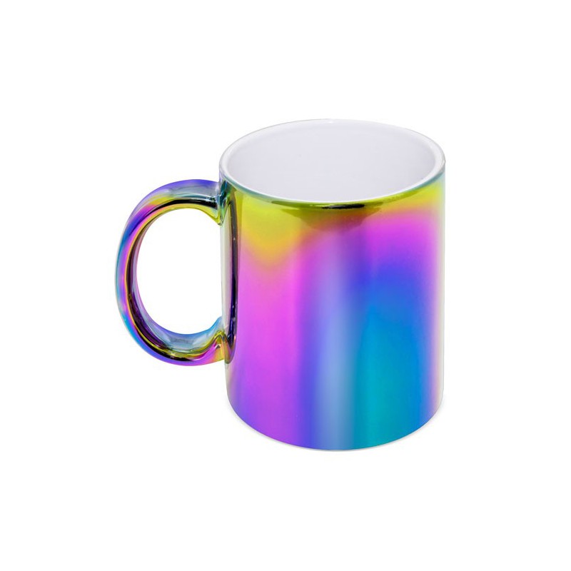 Mug Ceramica Metalizada Multicolor