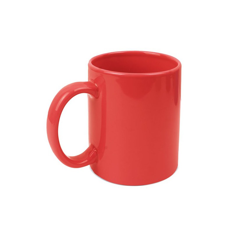 Mug Ceramica Roja