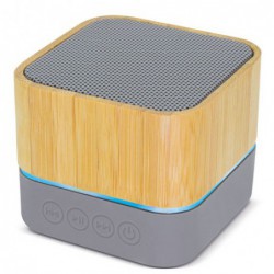 Altavoz Bluetooth De Bambu...