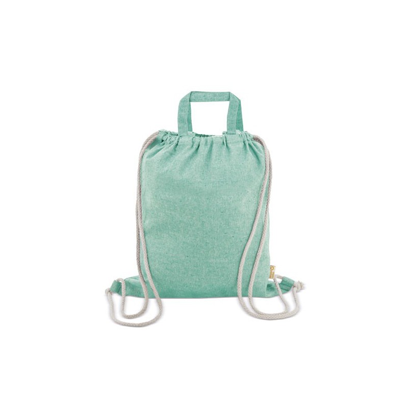 Bolsa Mochila De Algodon Reciclado Agra