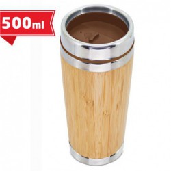 Vaso Termo Bambu Doble Capa...