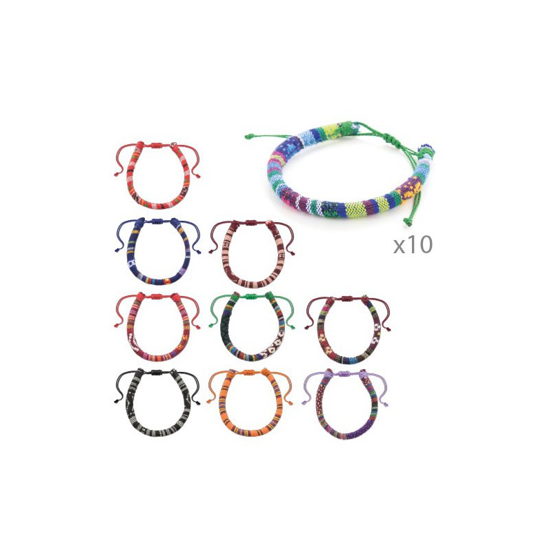 Set 10 Pulseras Friendship