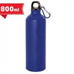 Botella De Aluminio Con Mosqueton 800 Ml. Tuareg