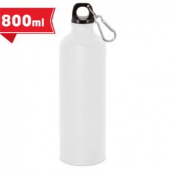 Botella De Aluminio Con Mosqueton 800 Ml. Tuareg