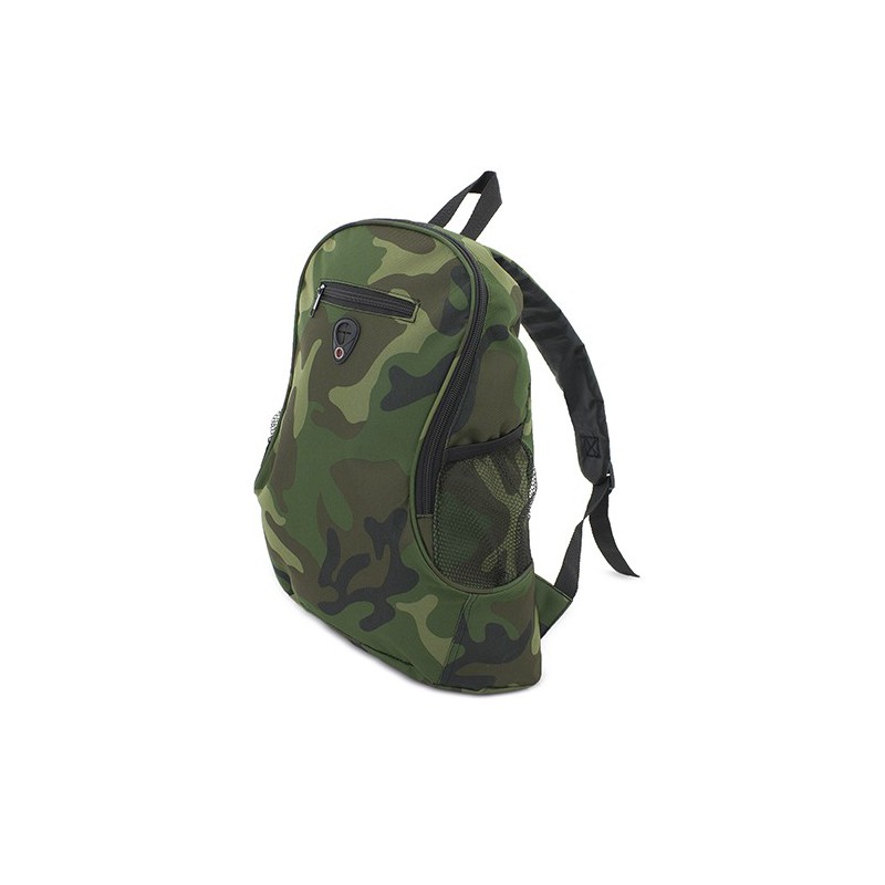 Mochila Jeremy Deluxe Camuflaje