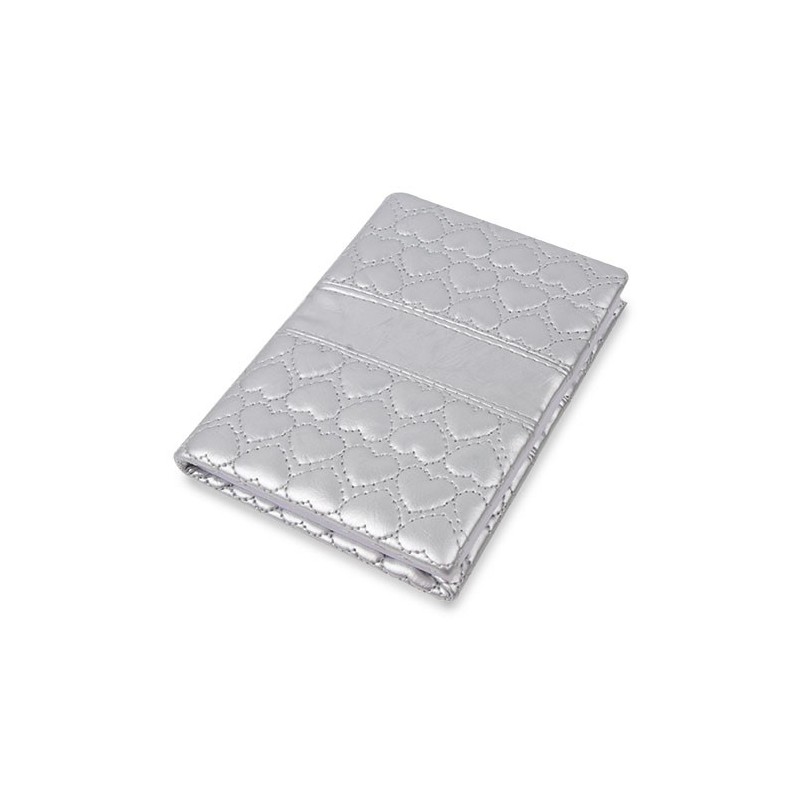 Notebook Corazon Plata