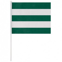 Banderin Blanco Verde