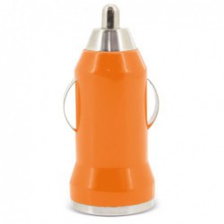 Cargador De Coche Usb Naranja