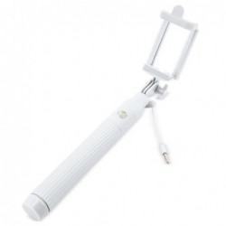 Monopod Plegable Selfie Blanco