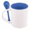 Mug Sublimacion Redonda Con Cuchara Neiva